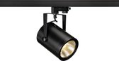 EURO SPOT LED zwart 1xLED 3000K 36D 3-Fase