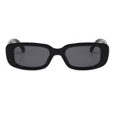 Zonnebril heren zonnebril dames UV Bescherming | Retro vintage look | Vintage zonnebril | Trendy zonnebril| Zwart