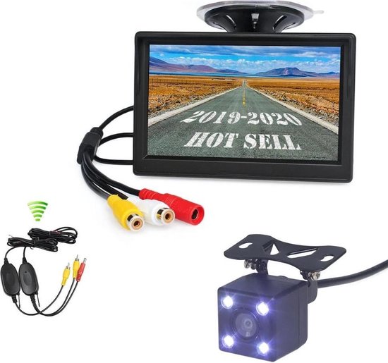4.3 monitor TFT voor achteruitrijcamera - HSM Autoservice