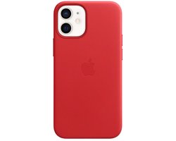 Apple - Leren hoesje - MagSafe - iPhone 12 Mini - Scarlet