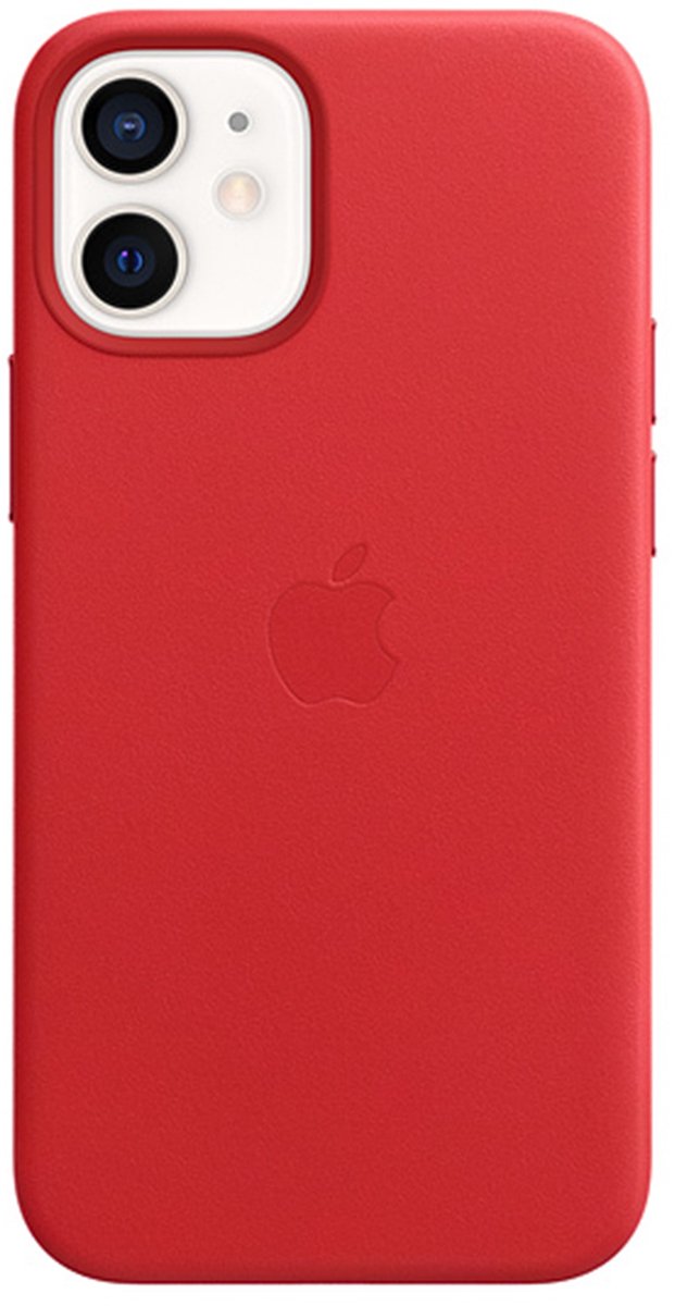 Apple - Leren hoesje - MagSafe - iPhone 12 Mini - Scarlet