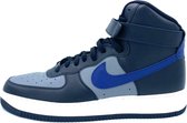 Nike Air Force 1 Mid - Blauw, Grijs, Zwart - Maat 48.5