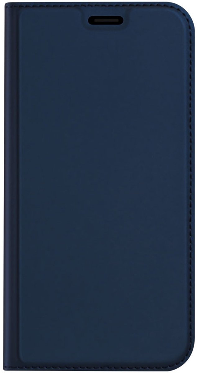 DUX DUCIS Slimline Wallet kunstleer hoesje voor iPhone 12 Pro Max - blauw