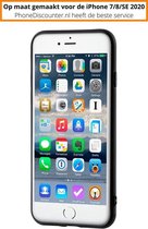 Fooniq Silicone Hoesje Zwart - Geschikt Voor Apple iPhone 7/8/SE 2020