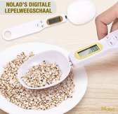 Nolad® Keukenweegschaal| kook weegschaal| digitale precisie weegschaal Maatlepel| Lepelweegschaal| Digitale Lepel weegschaal| Digitale maatlepel| Dierenvoeding weegschaal| 0.1 tot
