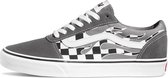 Vans Ward (Flame Check) Pewter/White - Maat 42