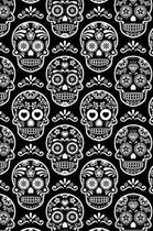 Day Of The Dead Pattern Sugar Skull Santa Muerte 19: Graph Paper 5x5 Notebook for Day Of The Dead Lovers