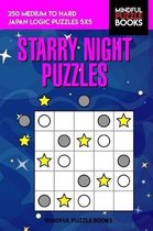 Starry Night Puzzles: 250 Medium to Hard Japan Logic Puzzles 5x5