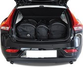 VOLVO V40 HATCHBACK 2012+ 3-delig Bespoke Reistassen Auto Interieur Kofferbak Organizer Accessoires