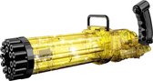 Bubble gun goud - bellenblaas pistool - Speelgoed- elektrische bellenblaas - bellenblazer - bellenblaasmachine - werkt op AA baterijen