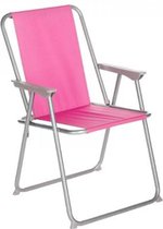Inklapbare Strandstoel Relaxstoel Voor Terras/Strand/Balkon/Zwembad/Camping/Vissen - Met Armleuning Opvouwbare - Weerbestendig - Lichtgewicht