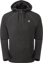 Dare 2b - Men's Forgo Half Zip Hooded Fleece - Outdoortrui - Mannen - Maat XL - Grijs