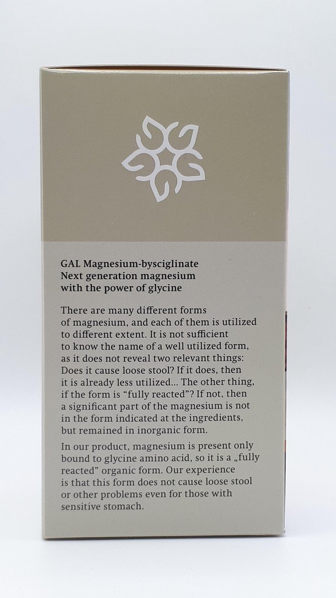 GAL Magnesium Bisglycinaat 90 Capsules (bisglycinate)