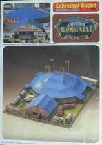 modelbouw, bouwplaat van het circus Roncalli, schaal 1/100