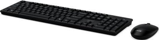 Acer Draadloos Toetsenbord en Muis set - Acer Combo 100 QWERTY - Zwart |  bol.com