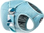 Hurtta Cooling Wrap - Koelvest voor honden - Kleur: Aquamarine - Maat: 40-50 cm