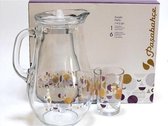 Pasabahce Waterkan en 6 glazen - 2000mL en 250mL