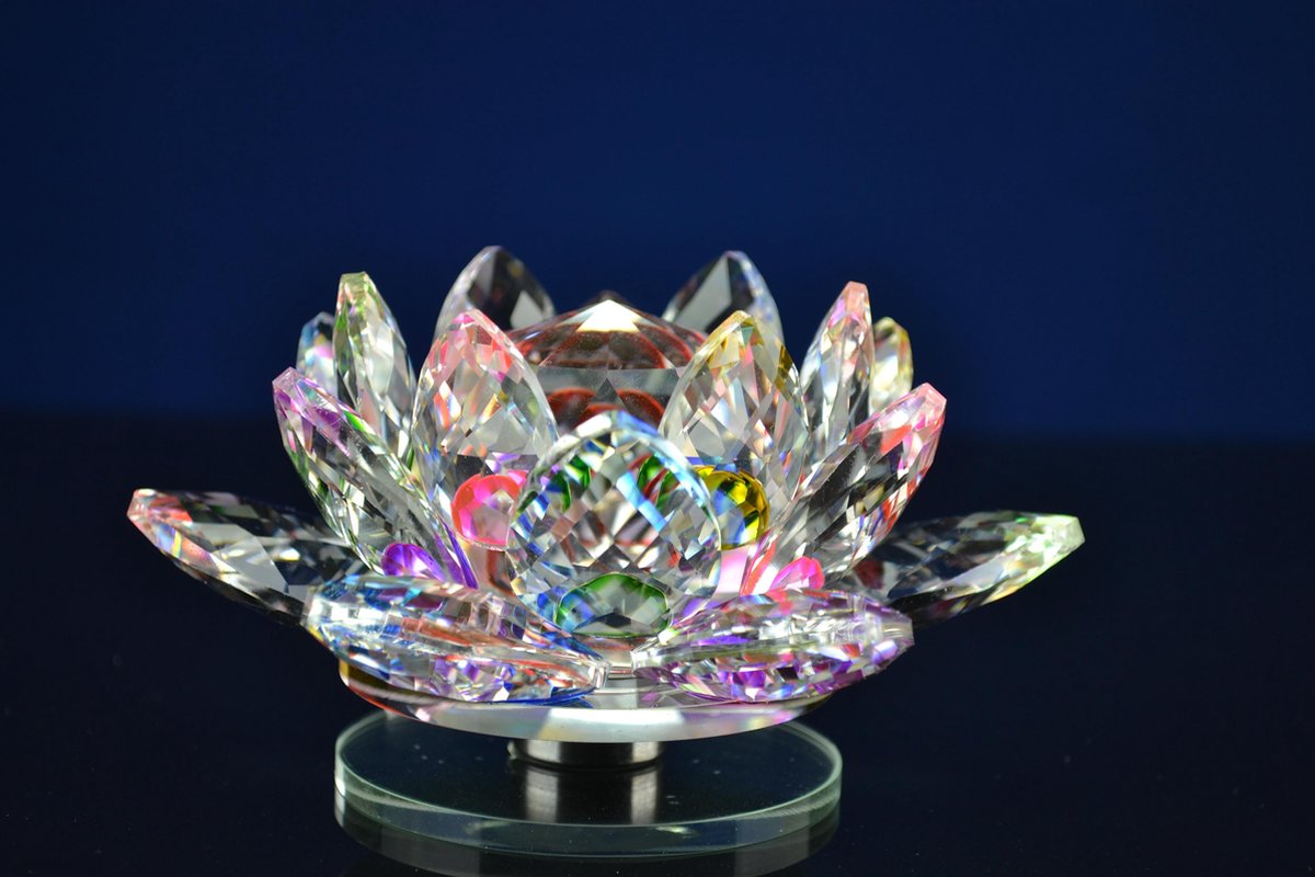 susiodeu Fine Crystal Lotus Flower Mineralen Feng Shui Bol Kristallen Bloemen Decoratieve Ornamenten Souvenirs Home Party, Paars susiodeu Fine Crystal Lotus Flower Mineralen Feng Shui Bol Kristallen Bloemen Decoratieve Ornamenten Souvenirs Home Party, Paars
