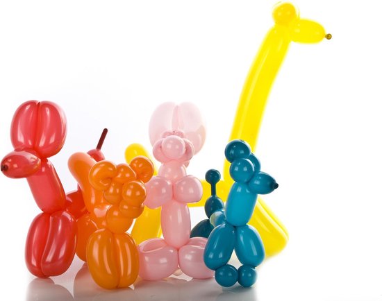 Veel supermarkt Opwekking Ballon figuren maken - Knutselpakket feest versiering - modelleer ballonnen  | bol.com