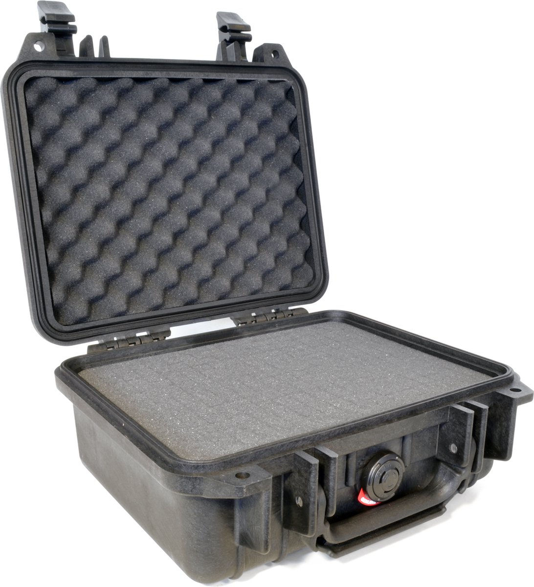 Peli 1200 Waterdichte Camerakoffer Zwart met Foam Interieur