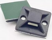 TT-products zelfklevende houder voor Tie-wraps 20 x 20mm (10 stuks) zwart