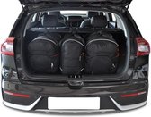 KIA NIRO 2016+ 3-delig Bespoke Reistassen Auto Interieur Kofferbak Organizer Accessoires
