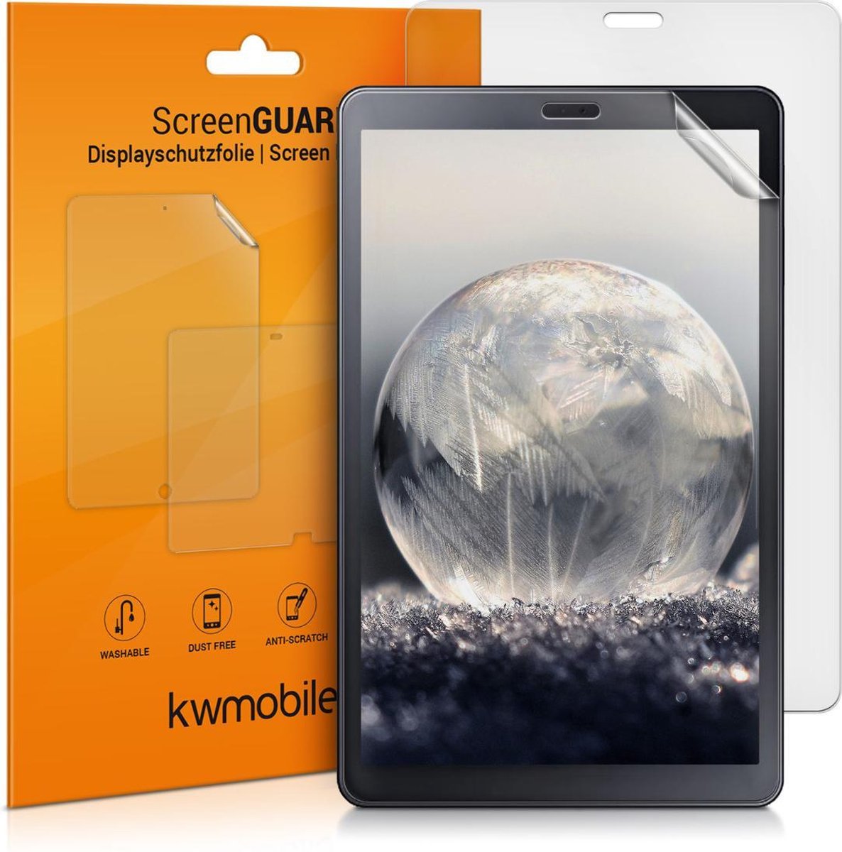 kwmobile 2x screenprotector voor Samsung Galaxy Tab A 10.5 - beschermfolie voor tablet