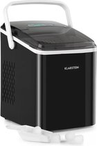 Klarstein Arctic Porter ijsblokjesmachine bullet-ijs 120W - 12kg/24h - Watertank: 2 liter - Touch-bedieningspaneel- rvs