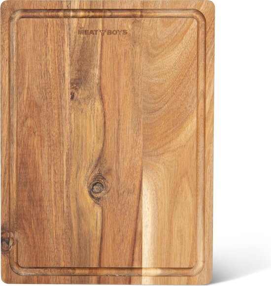 Houten snijplank acacia kopshout 43×33×3 cm | FSC