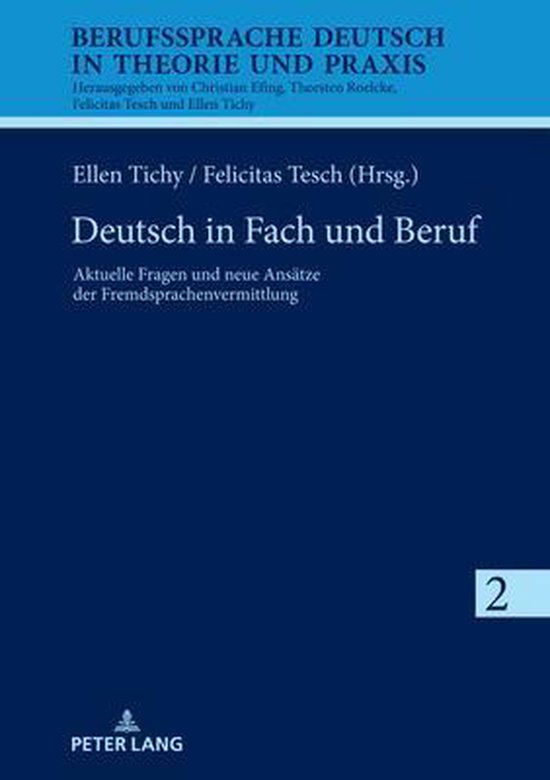 Berufssprache Deutsch in Theorie Und Praxis- Deutsch in Fach ... - cover