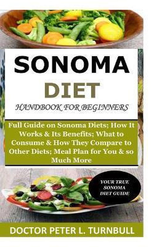 Sonoma Diet Handbook for Beginners - cover