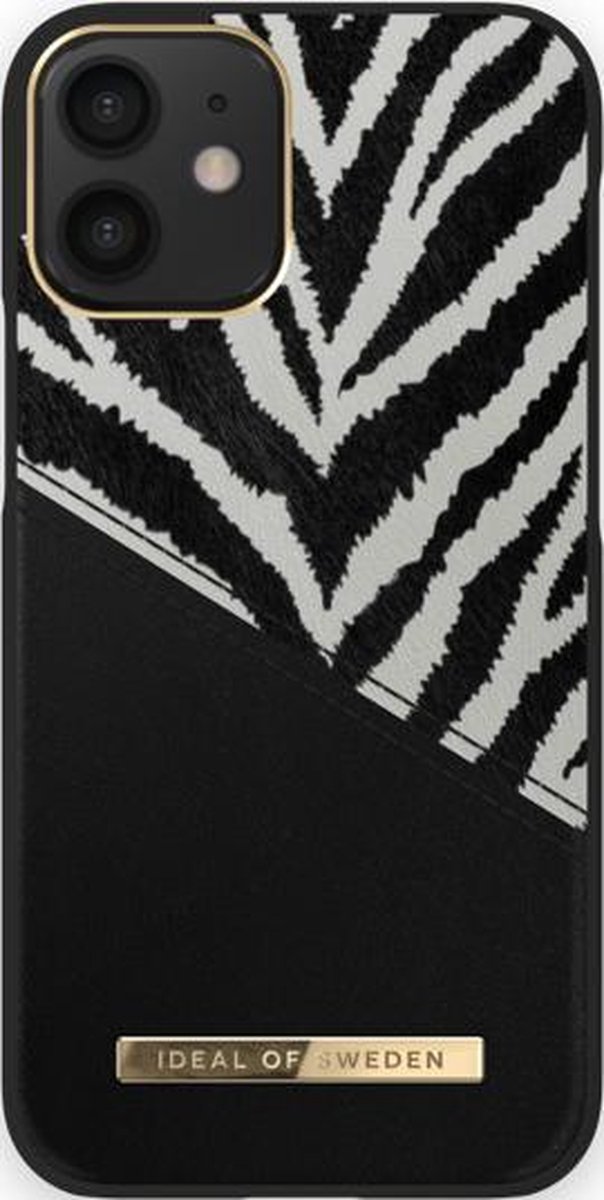 iDeal of Sweden Fashion Case Atelier voor iPhone 12 Mini Zebra Eclipse