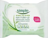 Simple - Eye Makeup Remover Pads - 30 Pads