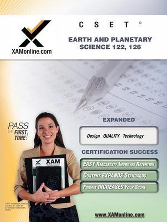 XAM CSET- Cset Earth and Planetary Science 122, 126 Teacher  ... - cover