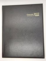 Brepols Agenda Concorde 2022 zwart Lima