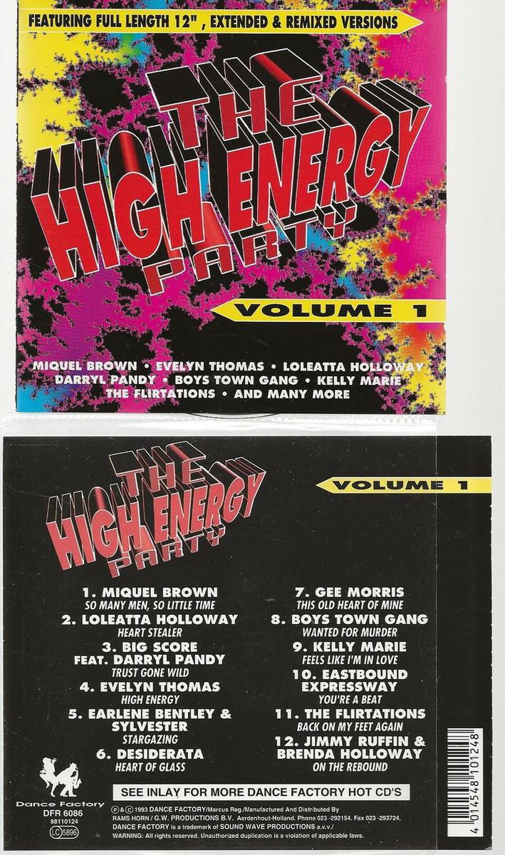 High Energy Party Volume  1