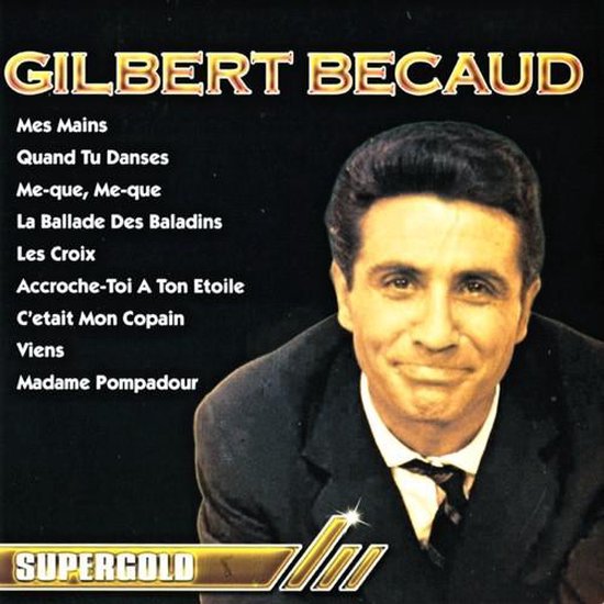 Gilbert Becaud -Supergold - Cd Album