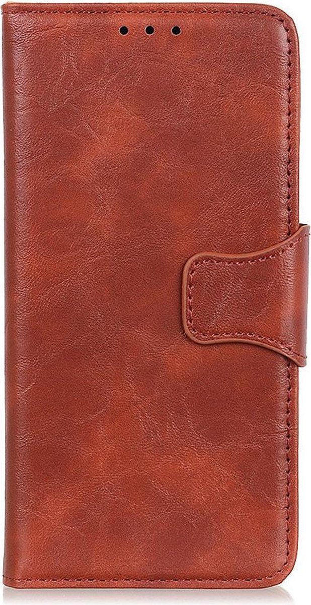 Shop4 - Poco M3 Hoesje - Wallet Case Cabello Bruin