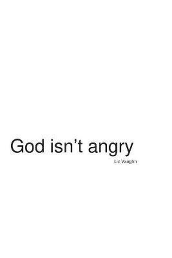 God isn't angry - cover