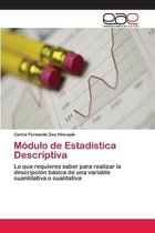 Modulo de Estadistica Descriptiva