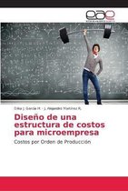 Diseno de una estructura de costos para microempresa
