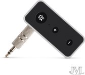 JML Bluetooth Receiver - BT 5.0 - 3.5MM AUX - Bluetooth Ontvanger - Handsfree Bellen - Bluetooth Audio Receiver - Bluetooth via AUX - Auto - Thuis