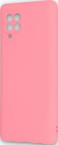 Samsung Galaxy A42 5G Hoesje Roze - Siliconen Back Cover