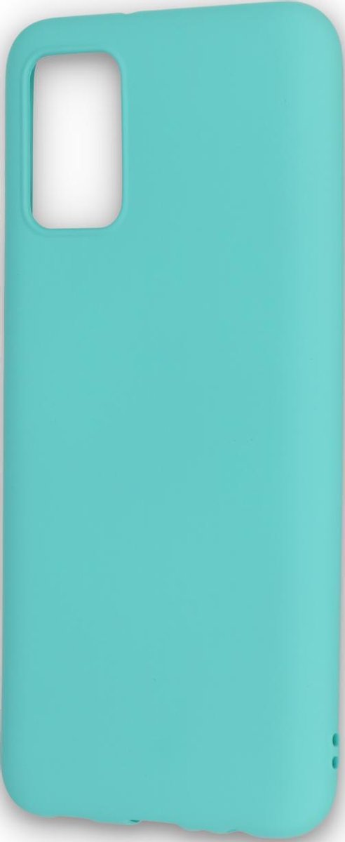 HB Hoesje Geschikt voor Samsung Galaxy A02S - Turquoise - Siliconen Back Cover
