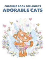 Coloring Book For Adults Adorable Cats