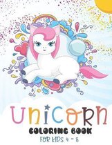 Unicorn Coloring Book For Kids 4-8