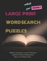 LARGE PRINT Word Search Puzzles