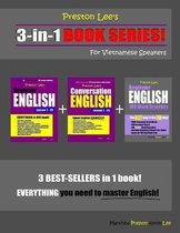 Preston Lee's 3-in-1 Book Series! Beginner English, Conversation English Lesson 1 - 20 & Beginner English 100 Word Searches For Vietnamese Speakers