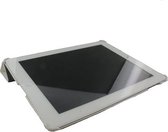 Apple iPad 2 (2011) Hoes - Xccess - Fold Serie - Kunstlederen Bookcase - Wit - Hoes Geschikt Voor Apple iPad 2 (2011)