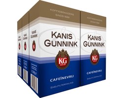 Kanis & Gunnink Decaf Filterkoffie - 6 x 500 gram